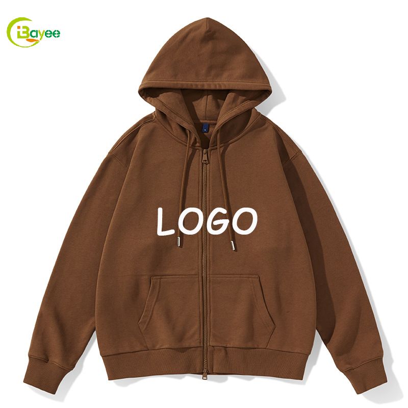 بهار جي زپ hoodies