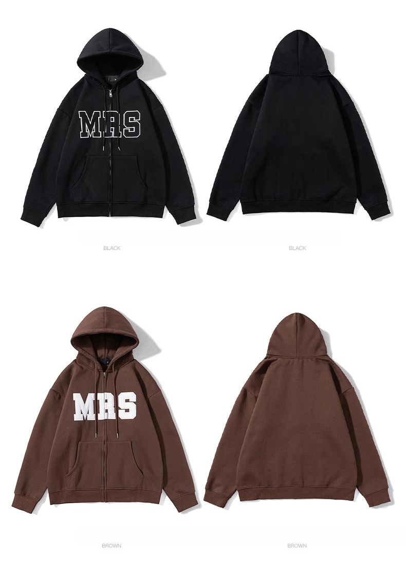 unisex zipper hoodies