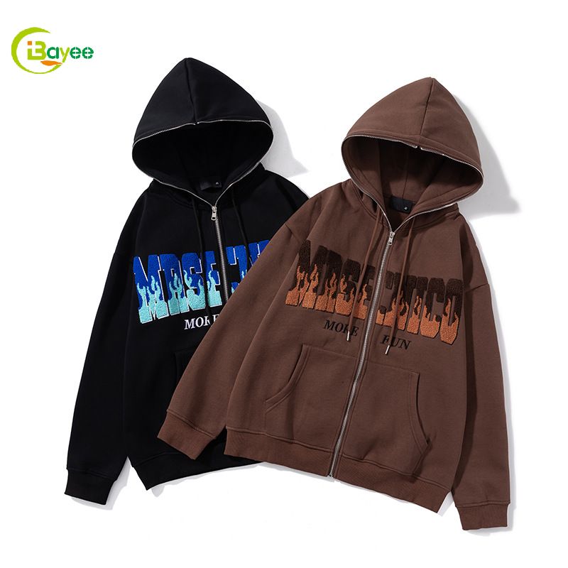 hoodies zipper unisex