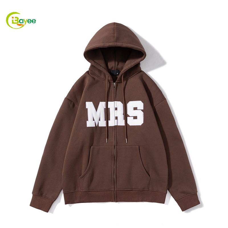 zip hoodie ಕಸ್ಟಮ್ ಮುದ್ರಣ