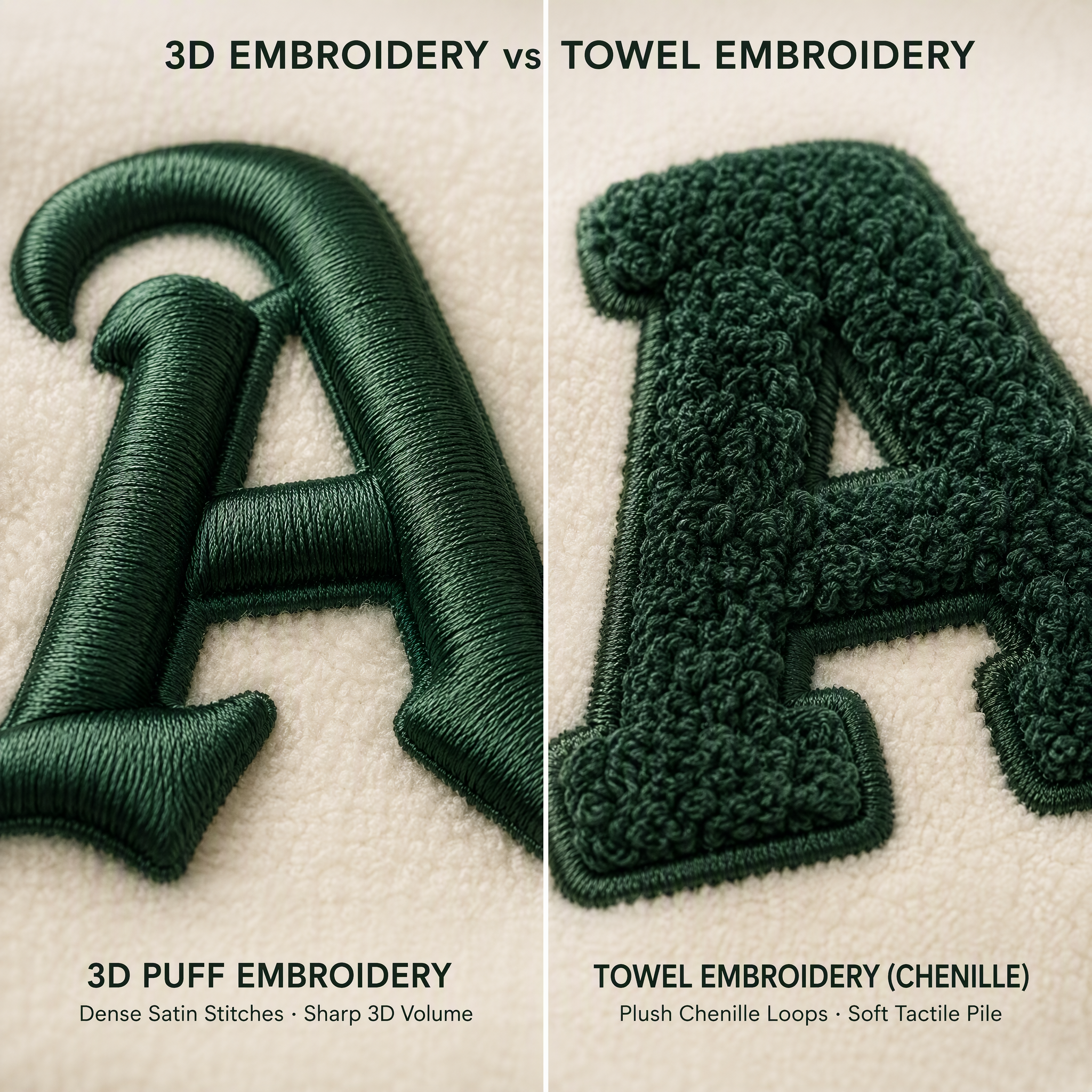 3D vs Towel Embroidery的工艺对比图2 (2)