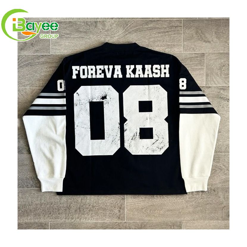 Oversized Shaped Double Layer Long Sleeve Tee