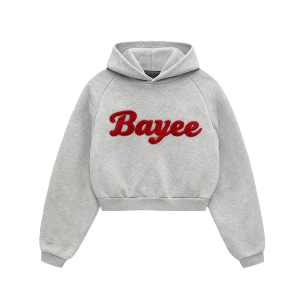 cropped sweatshirt
