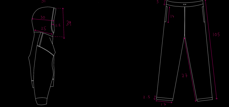 custom pants measurements