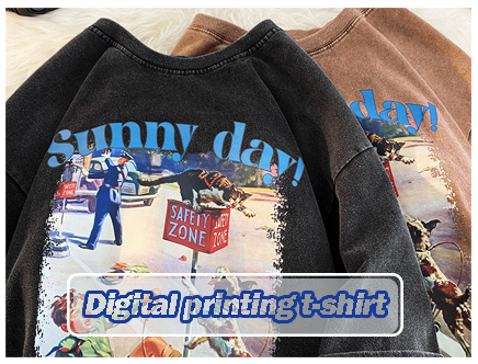 digital printing t-shirt