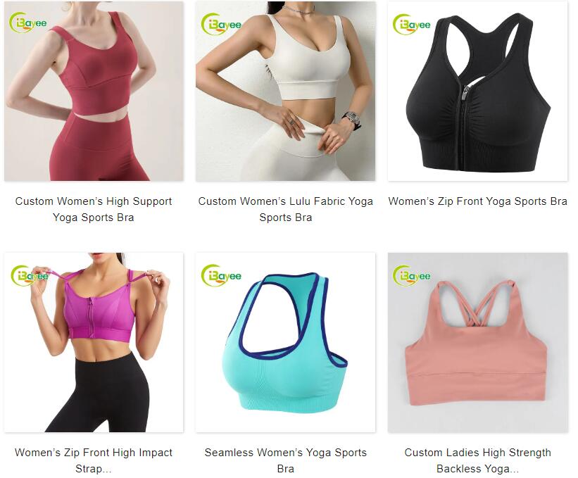 gym wear sports bra