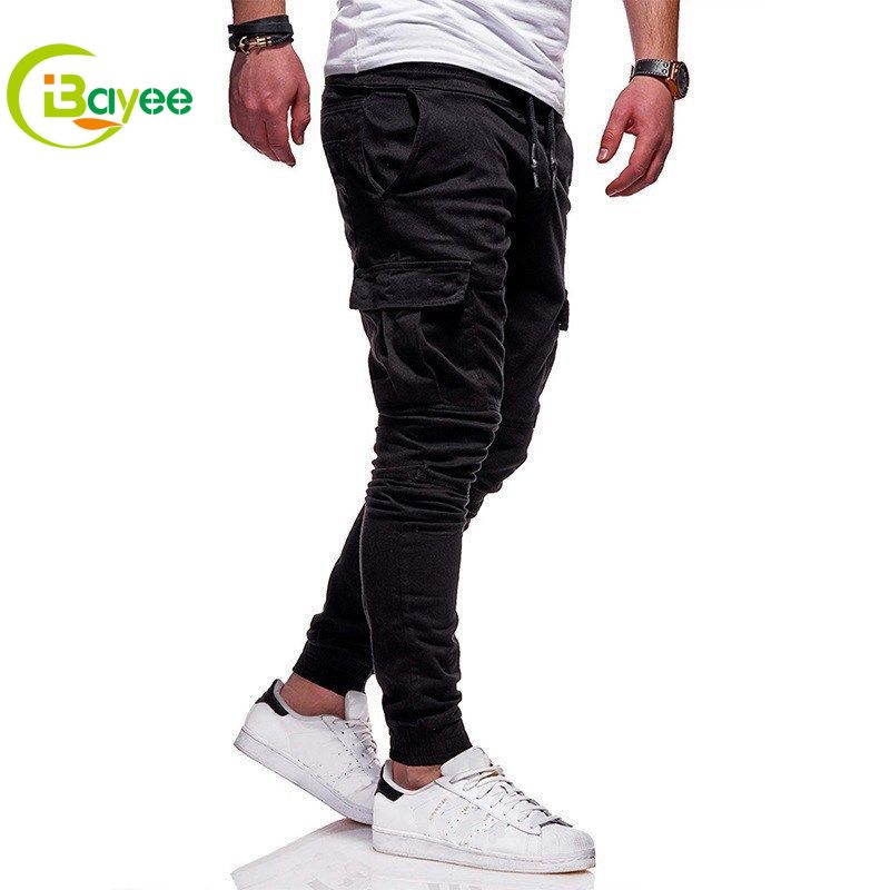 men black trousers cargo pants