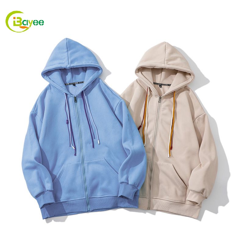 women's fitted zip up hoodie